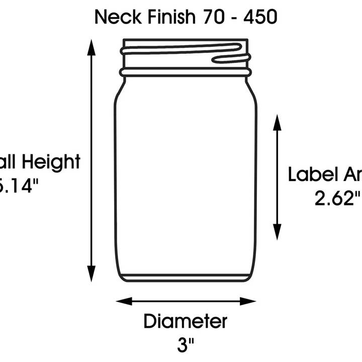 River Birch Candles - Wholesale Jar - 16 oz Mason Jars EMPTY for Crafts Storing, and Candle Making2