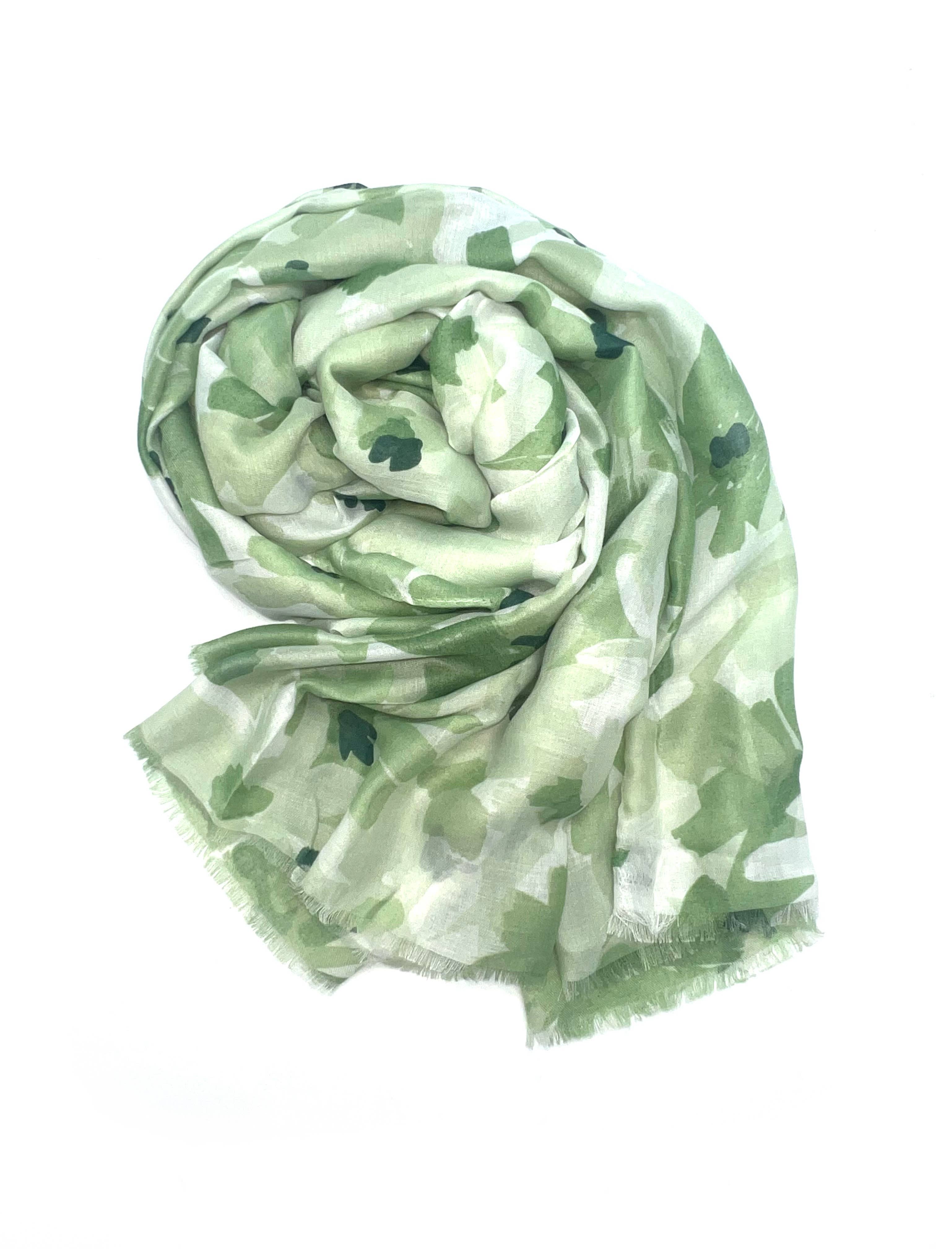 LINETA – Engroshandel Tørklæde - Dame – LN-76 Tørklæde med blomsterprint3