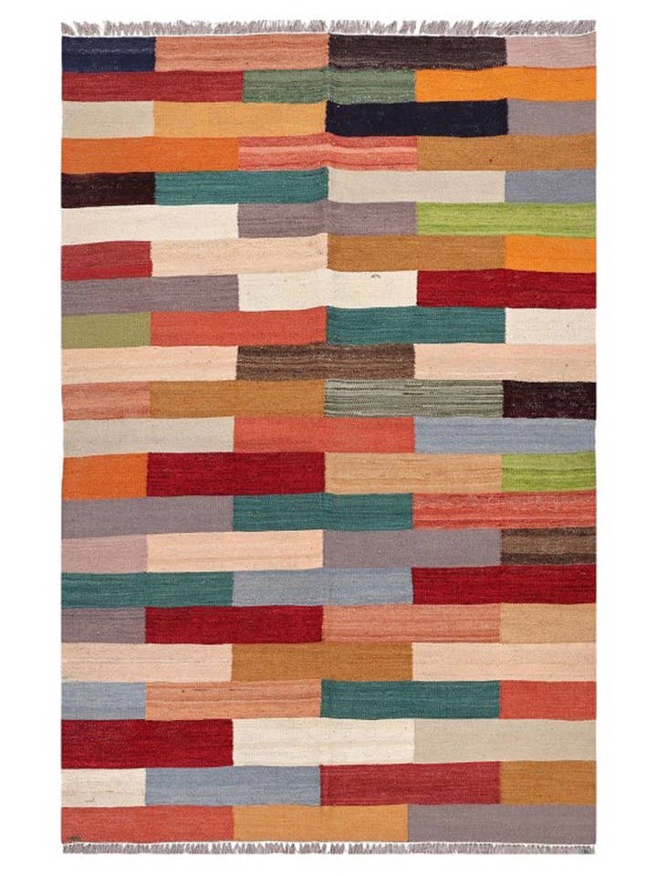 Scandinavisch Kilim Tapijt - Afmeting: 182 x 120 cm voor wholesale door Imaco Rugs