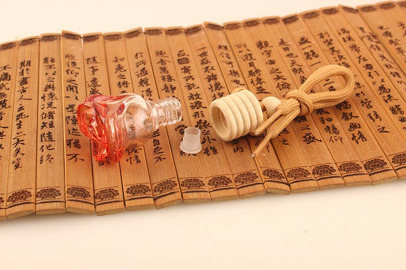 Candles Meta – Ambientador para carro – Unissexo por atacado – Purificador de ar colorido em forma de rosa para carro pendurado em garrafa vazia1