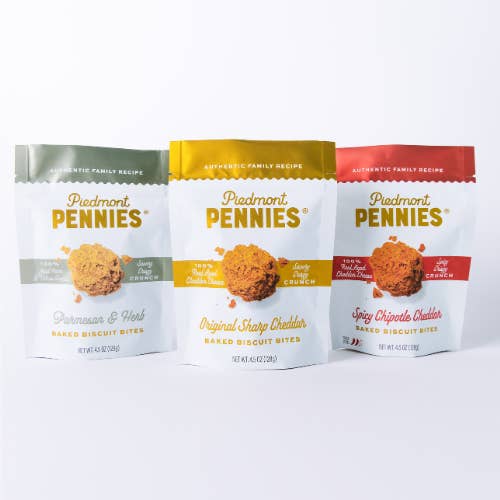 Piedmont Pennies - Wholesale Crackers - Cheddar Cheese Crackers Gourmet 5