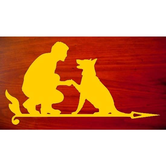 Best Friends 15X8 for wholesale by PDR Metal Art and Fab