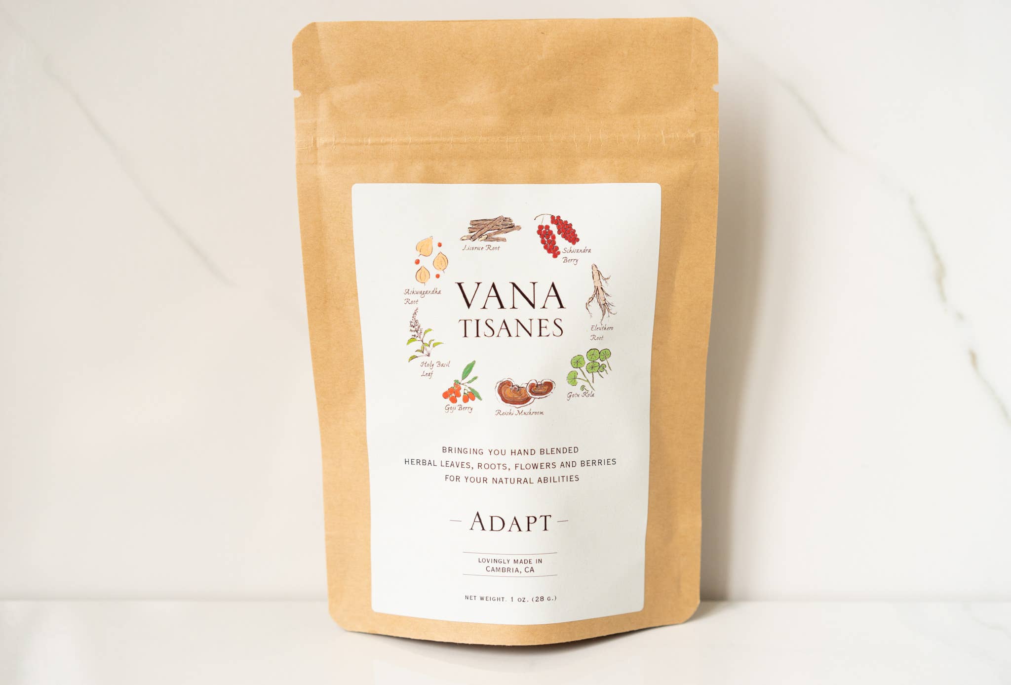 Vana Tisanes - Wholesale Loose Tea - Adapt Herbal Tea1