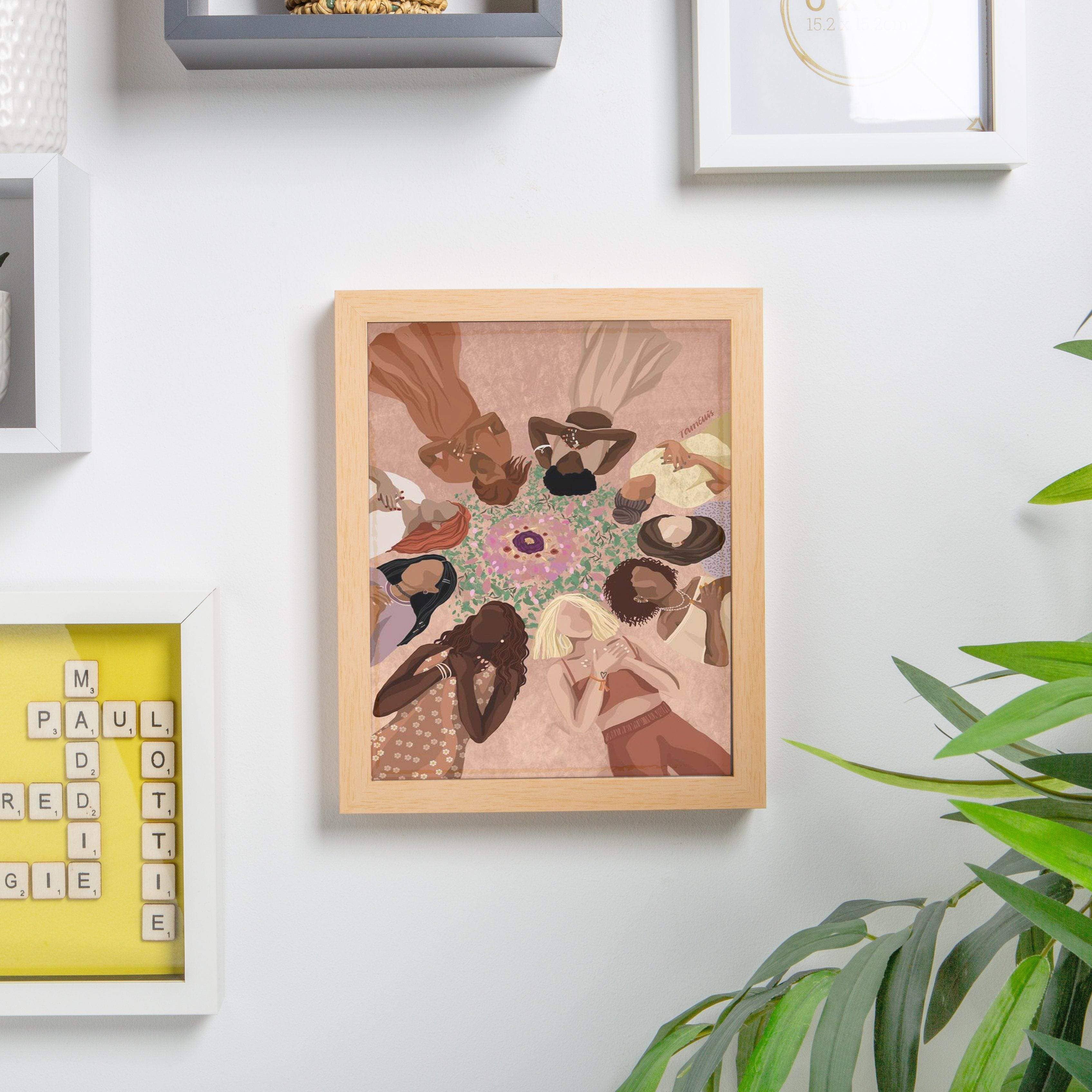 Rinkit Ltd - Wholesale Picture Frame - Nicola Spring Box Photo Frame - 8x10 - Light Wood1