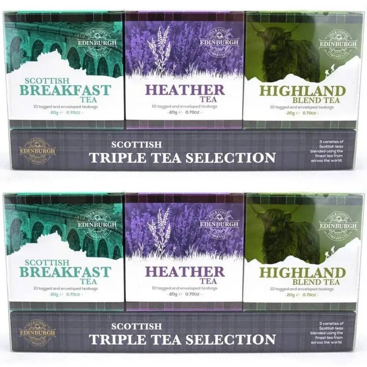 Scottish Triple Tea Selection - 3x10 Bags for wholesale by Dublin Gift Company