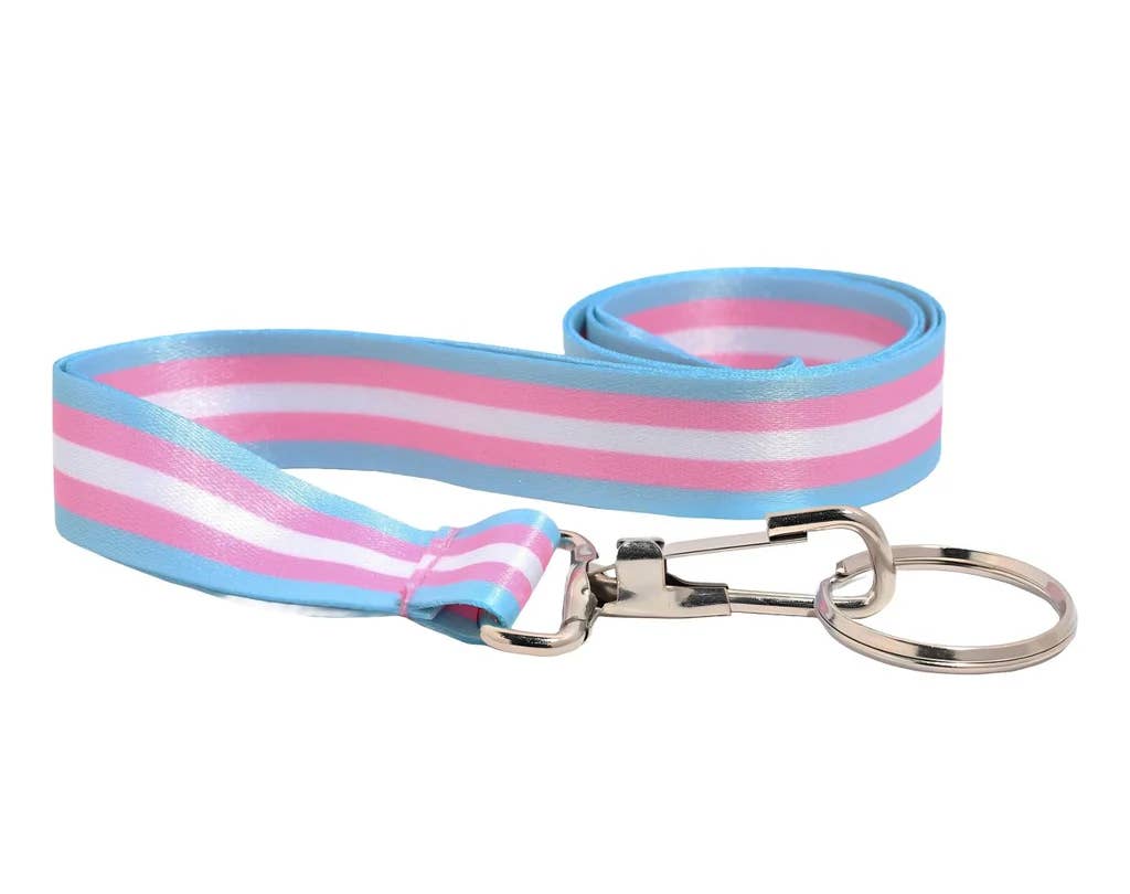 The Awareness Company - Wholesale Lanyard - Unisex - Transgender Flag Lanyards