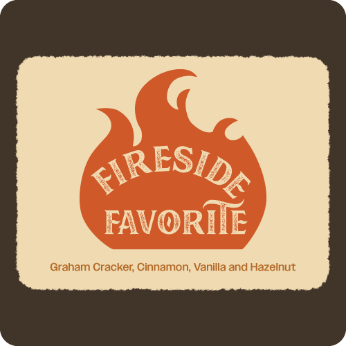 Dark Canyon Coffee Company - Wholesale Ground Coffee - Fireside Favorite Flavored Coffee, Regular, 8oz Case of 100