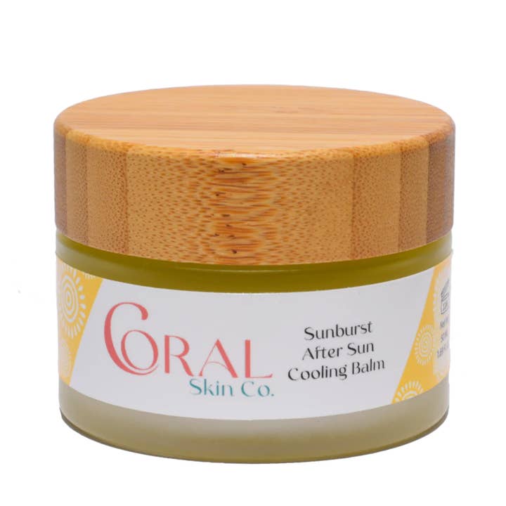 Sunburst After Sun Cooling Moisturizing Balm for wholesale by Coral Skin Co