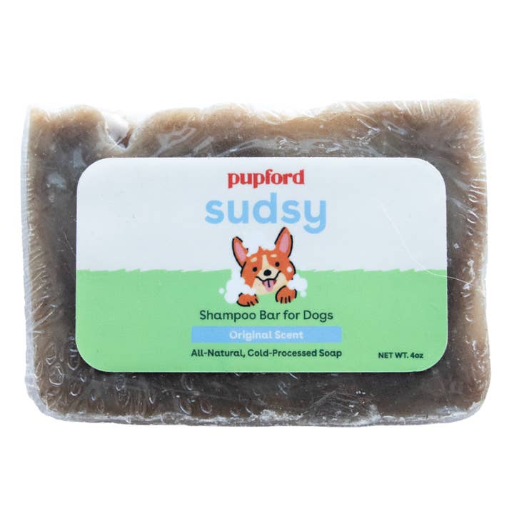 Sudsy Original Scent Shampoo Bar for Dogs for wholesale by Pupford