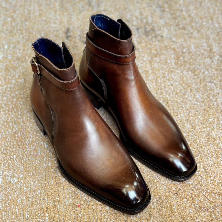 Jodhpurs marrón castaño para venta al por mayor de The Royale Leather