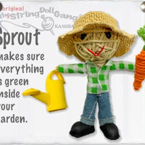 Porte-clés Sprout (Boy) String Doll pour la vente par Kamibashi