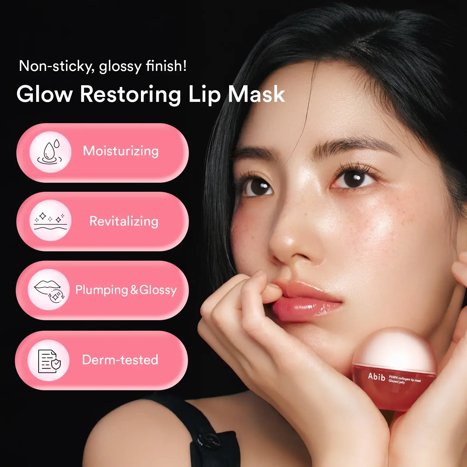 Best Beauty Group - Wholesale Lip Treatment/Mask - ABIB PDRN Collagen Lip Mask Glazed Jelly2