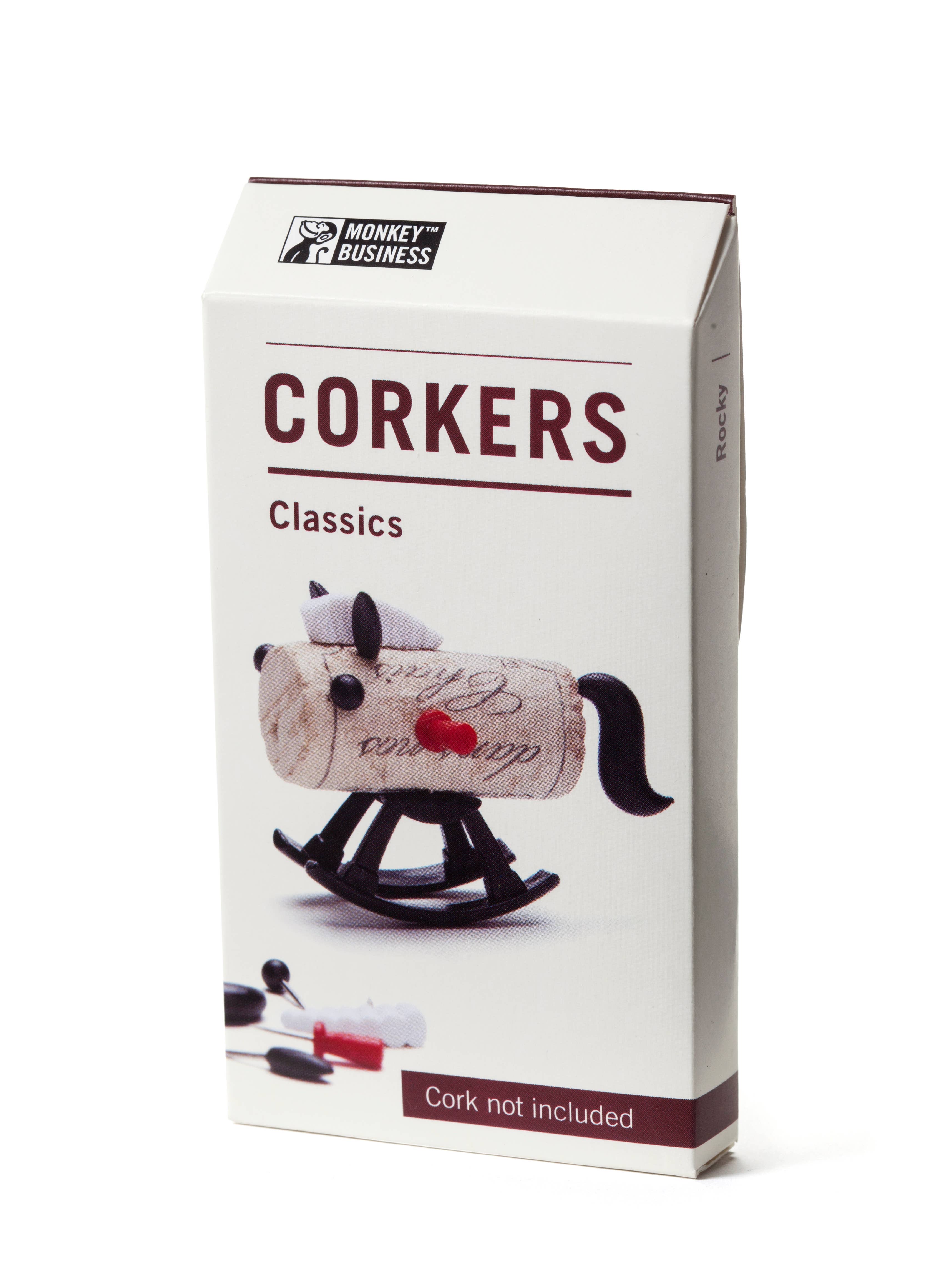 Monkey Business Design USA LLC - Vente Bouchon de vin - Figurines pour amateurs de vin | Jouets classiques Corkers14