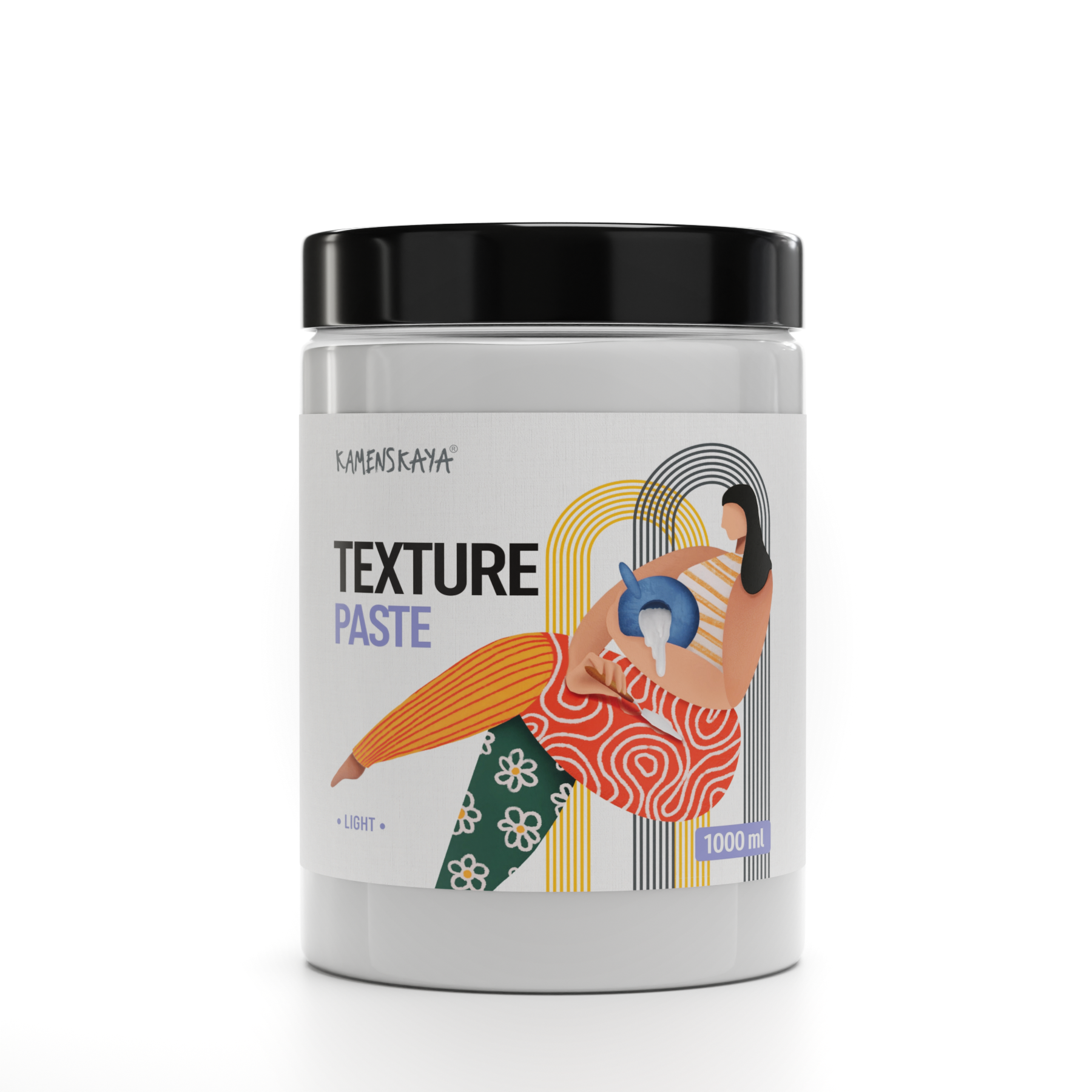 KAMENSKAYA - Wholesale Art Texture Paste/Gesso - Texture paste (Light)10