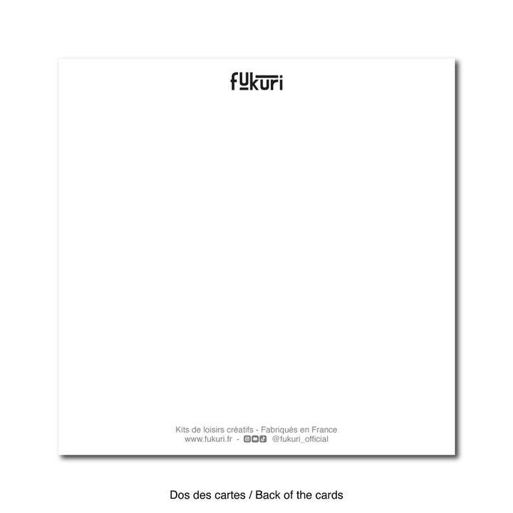 Fukuri - Wholesale DIY craft kit - Paint by numbers - DIY - FRUITS5