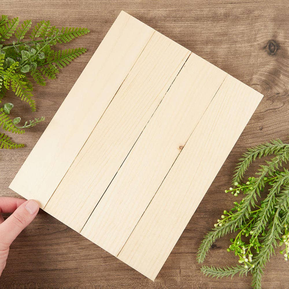 Factory Direct Craft - Wholesale Sign - 10" x 8" -  Unfinished Wood Pallet Panel Sign1