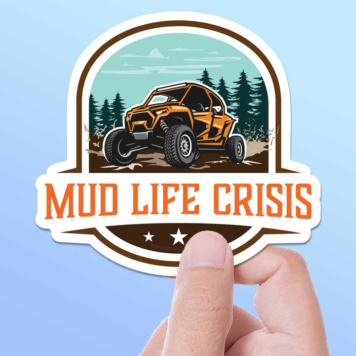 Sentinel Supply - Wholesale Sticker - Mud Life Crisis Sticker