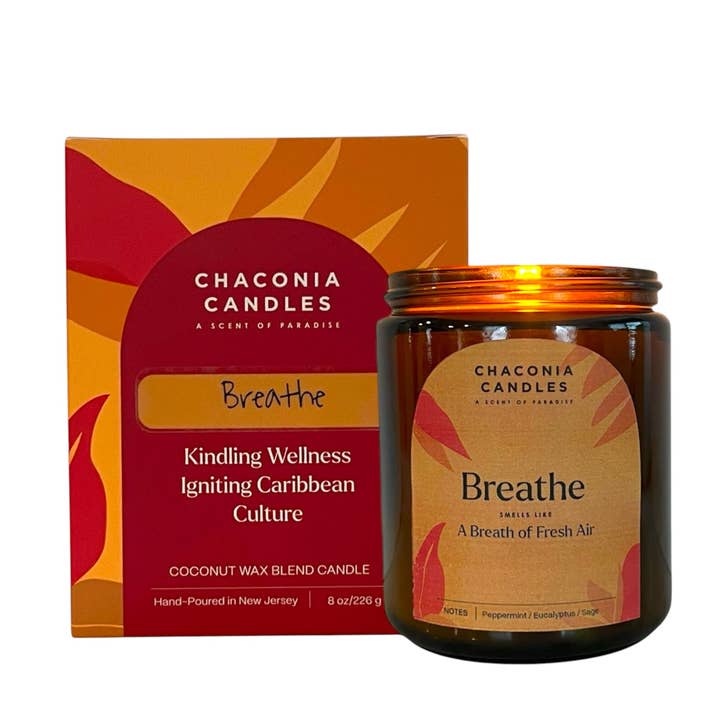 Respira — Candela per la vendita all'ingrosso da parte di Chaconia Candles