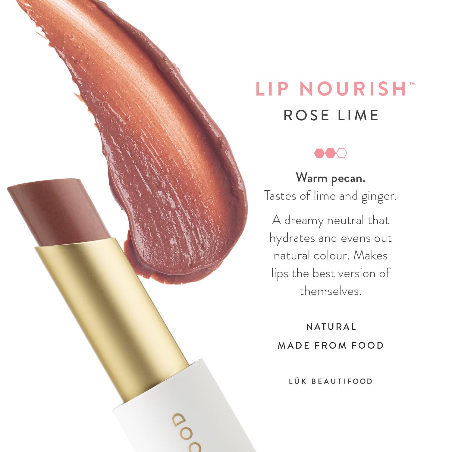 LÜK BEAUTIFOOD [🇦🇺 AUS + USA🇺🇸] - Wholesale Lipstick - Lip Nourish™ Lipstick TOP 8 (40) Bundle inc FREE Display10