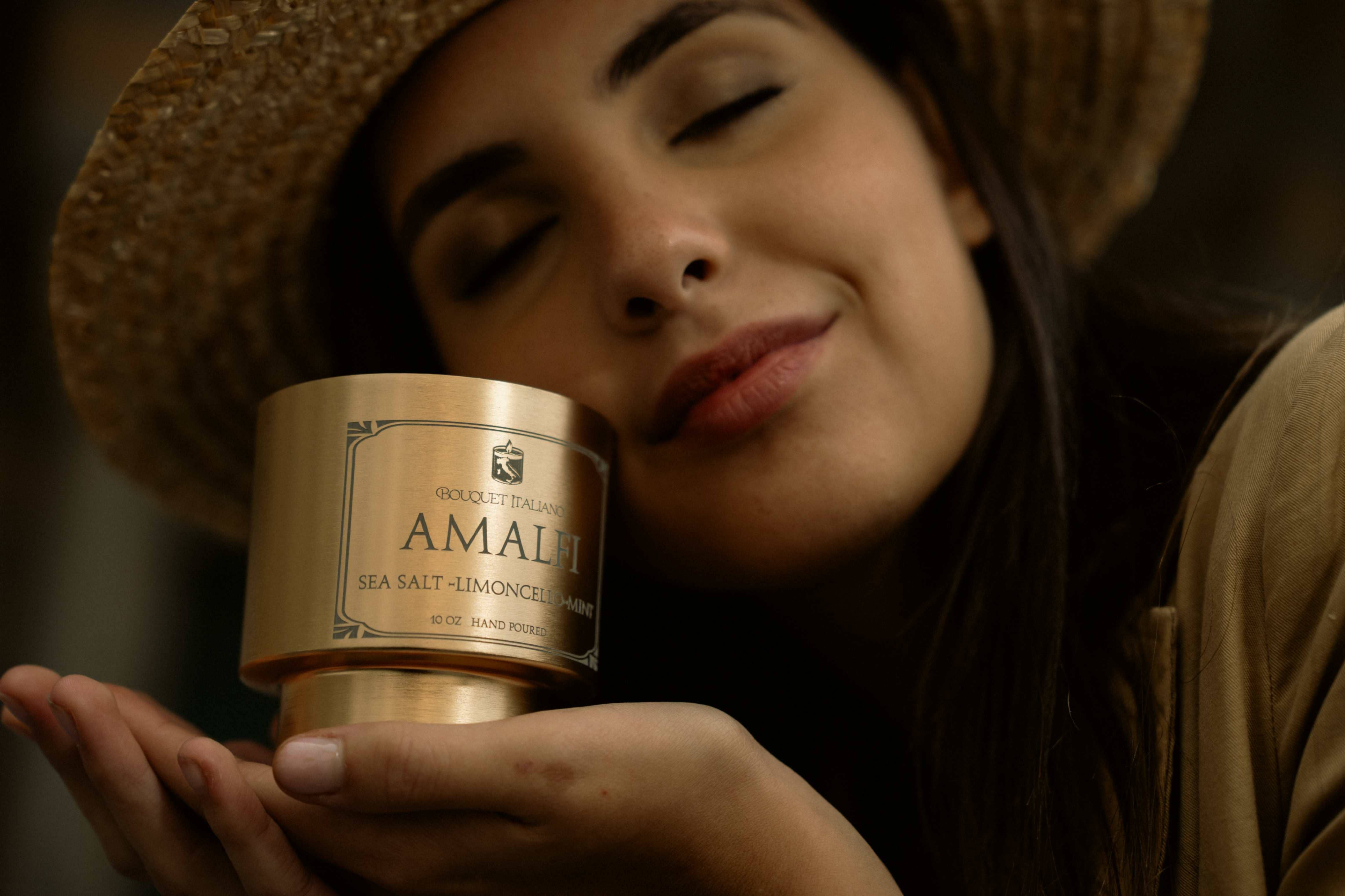 BouquetItaliano – wholesale Jar/filled candle – Amalfi Luxury Scented Candle – Italian Coastal Inspired63