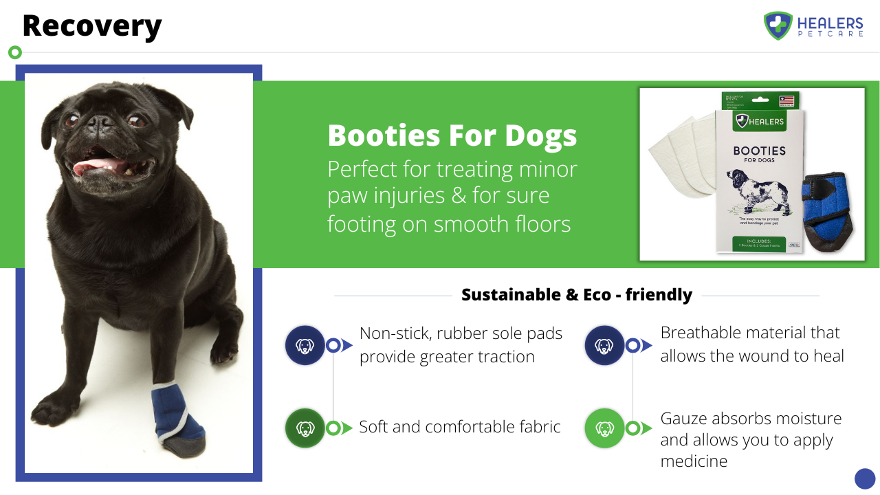 Healers PetCare – wholesale Pet paw protection – Healers Medical Booties3