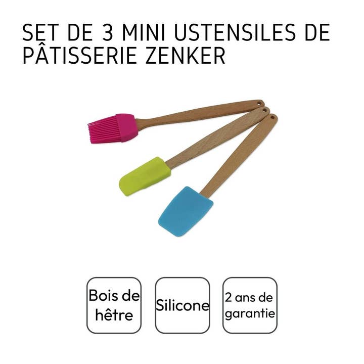 Fackelmann - Wholesale Kitchen Tool/Gadget - Zenker 3 Piece Baking Utensil Set5