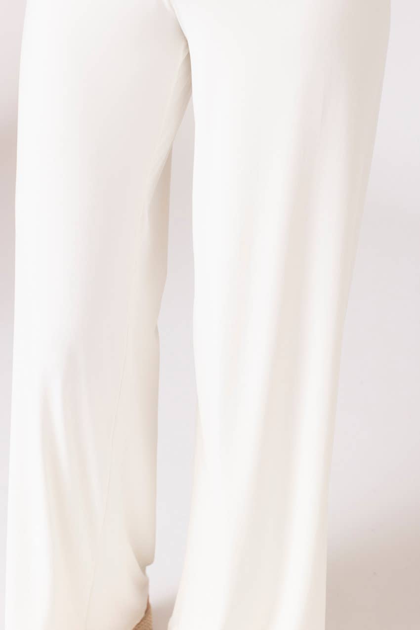 Il Quarto Stile – Engroshandel Bukser - Dame – Slide bukser med høj talje og vide ben9