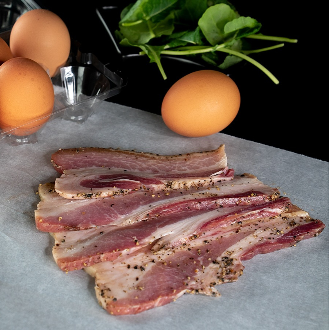 MeatCrafters Inc. - Wholesale Pork - Thick-Cut Black Pepper Bacon: Spicy, Maple-Cured Flavor4