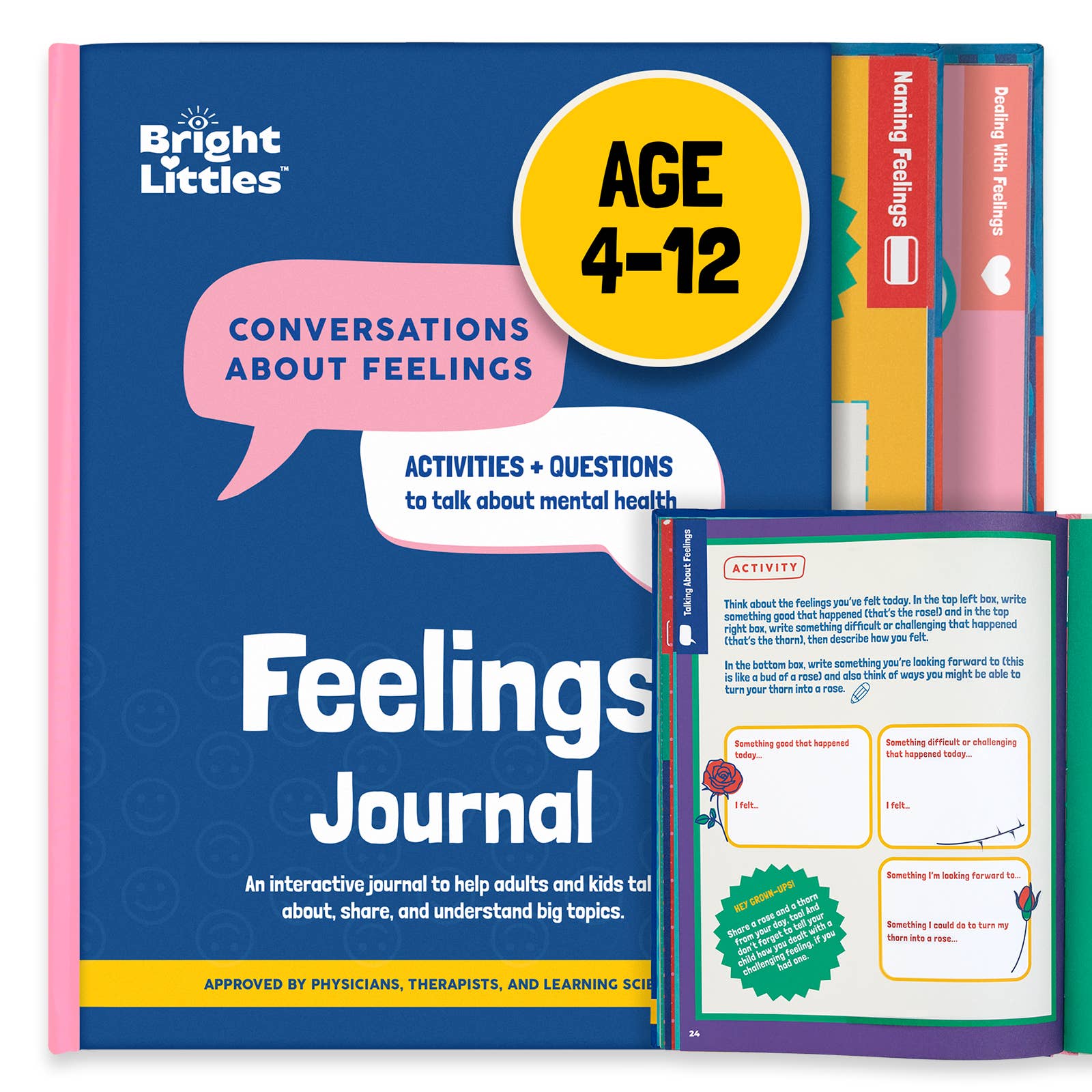 Bright Littles - Wholesale Early Reader Book (6-8) - Feelings Conversation Journal1