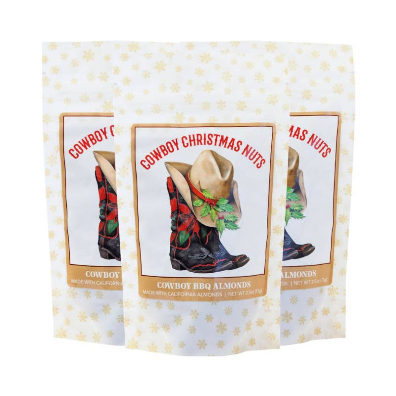 Maisie Jane’s - Wholesale Nuts - Cowboy Christmas Nuts - Cowboy BBQ Almonds