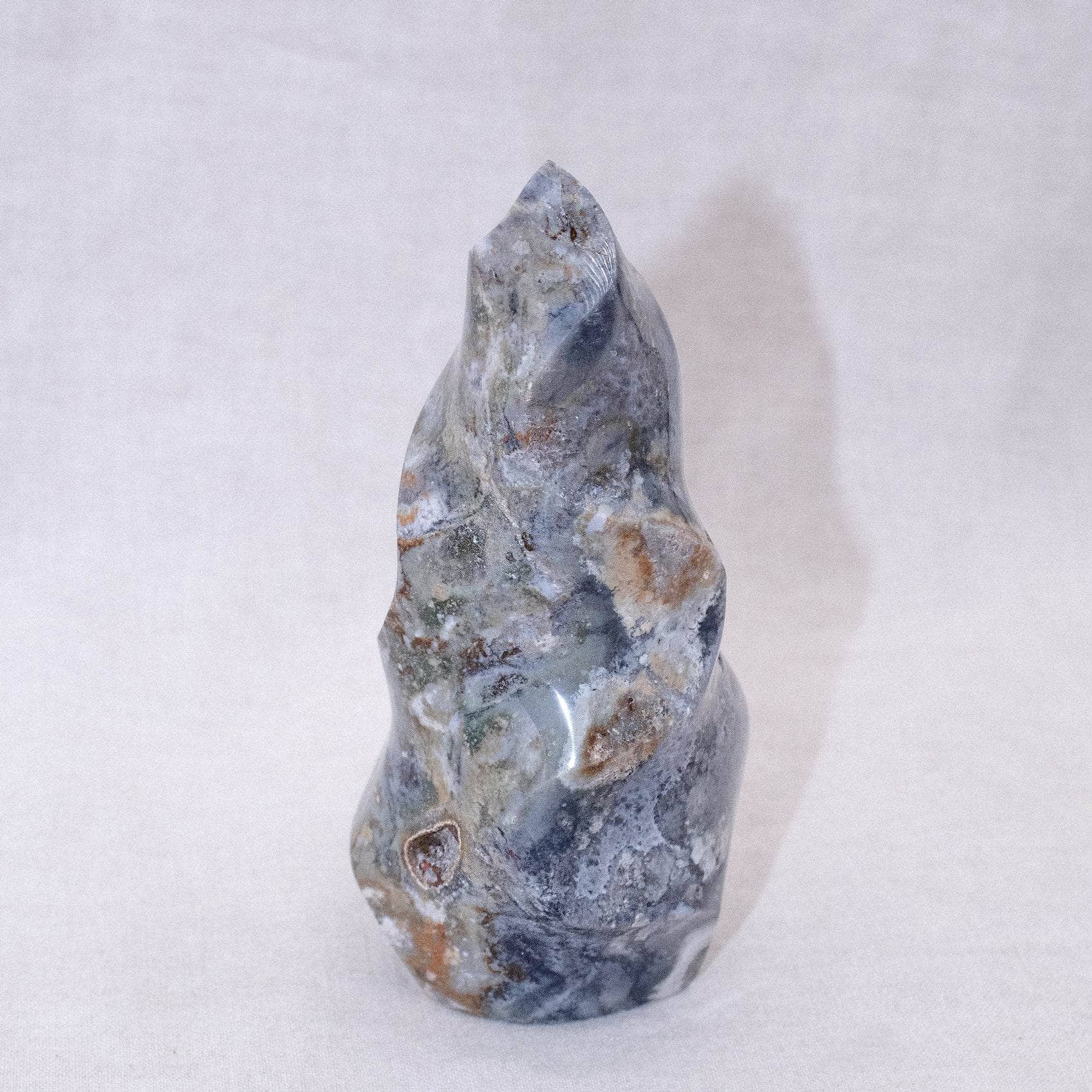 Tiny Rituals - Wholesale Spiritual Stone/Crystal - Ocean Jasper Flame - AAA Premium Quality5