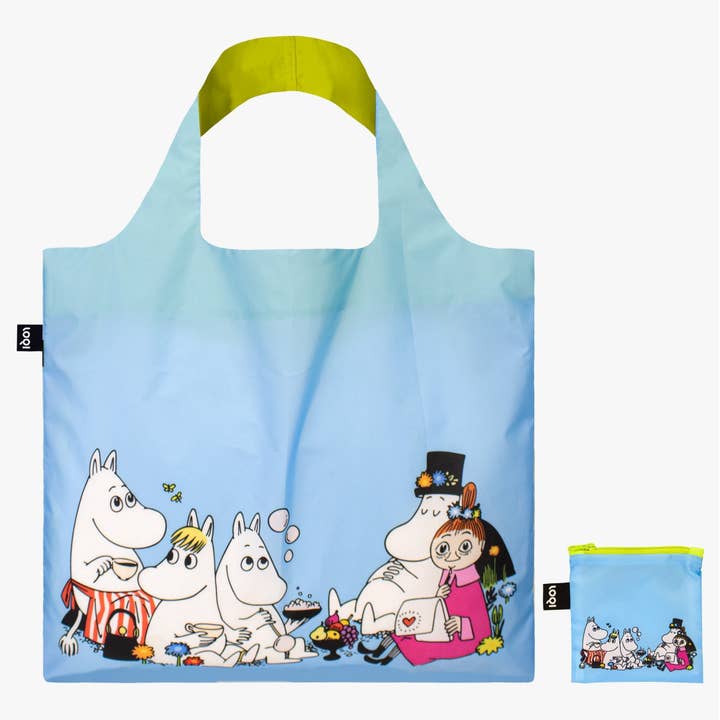 LOQI LLC - Wholesale Tote Bag - Unisex - MOOMIN Family Recycled Bag