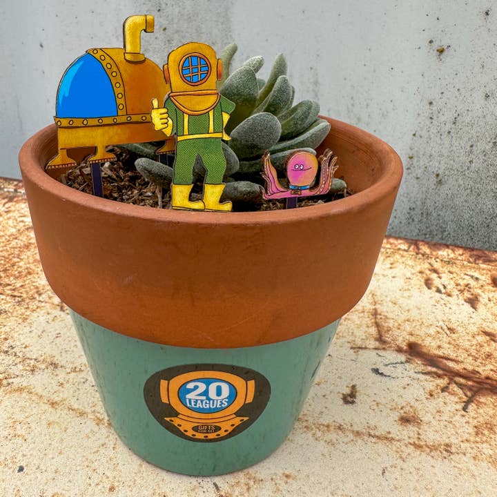 20 Leagues - Wholesale DIY Craft Kit - Undersea Adventure Fancy Plants Diorama Kit