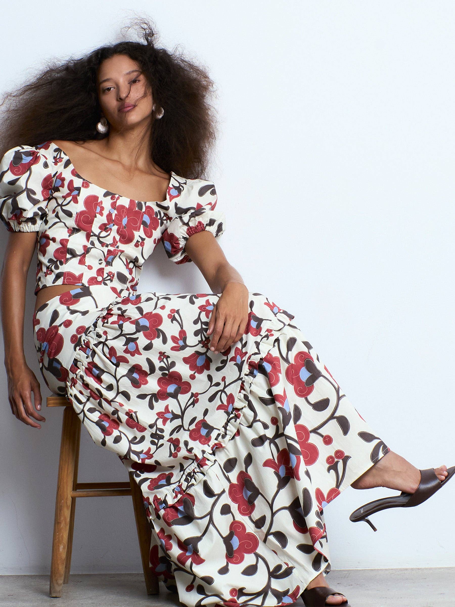 CARMEN SAYS - Wholesale Skirt - Women's - Falda Maxi Zafira de Verano1