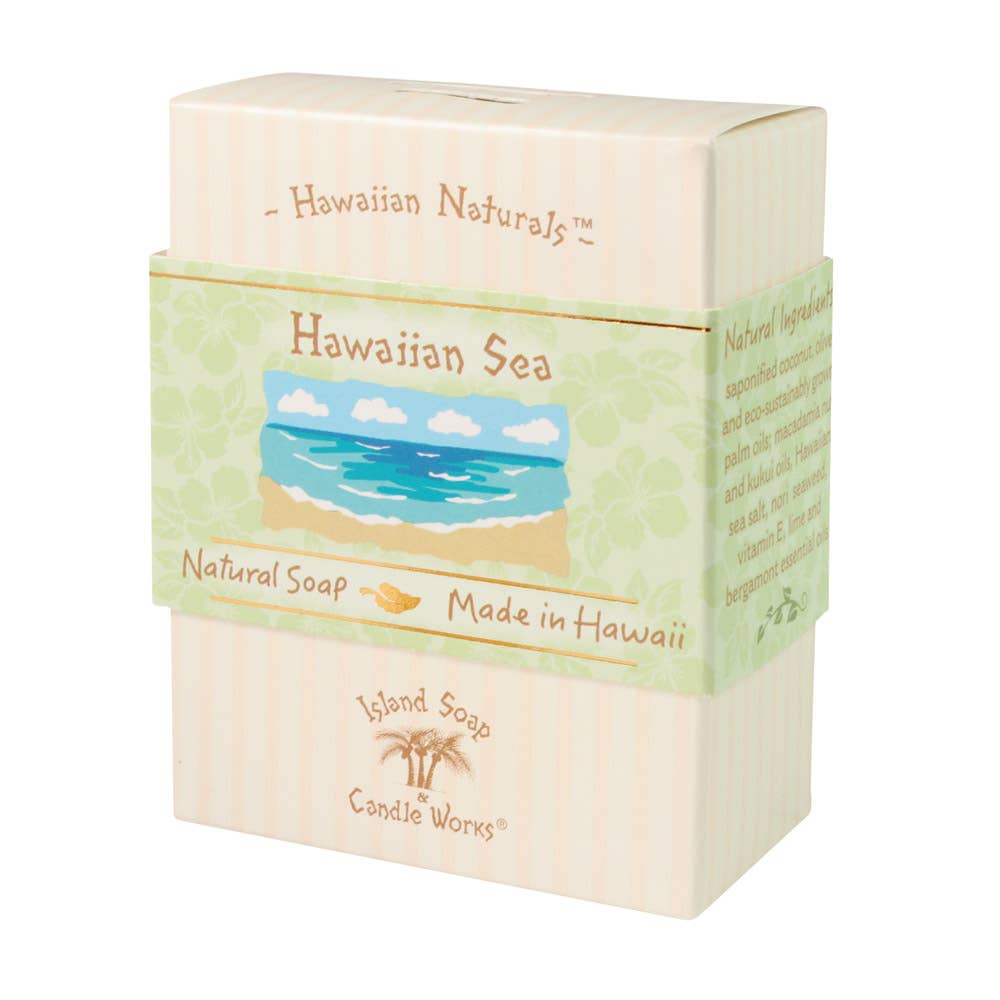 Island Soap & Candle Works - Wholesale Bar Soap - 4.4 oz. Hawaiian Sea Naturals Soap0