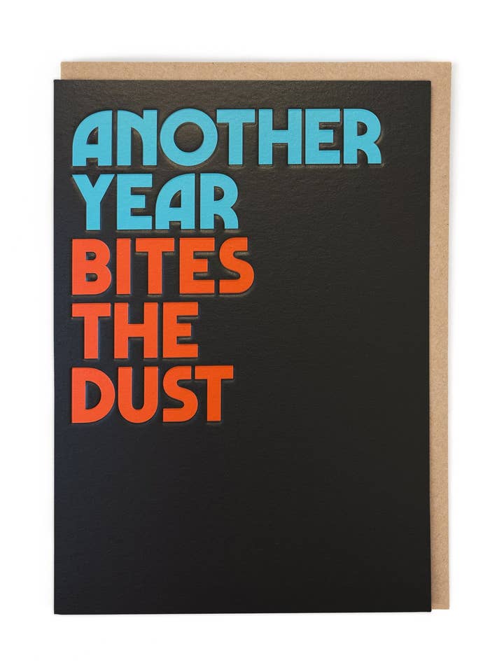 MORD LA POUSSIÈRE pour la vente par Cath Tate Cards