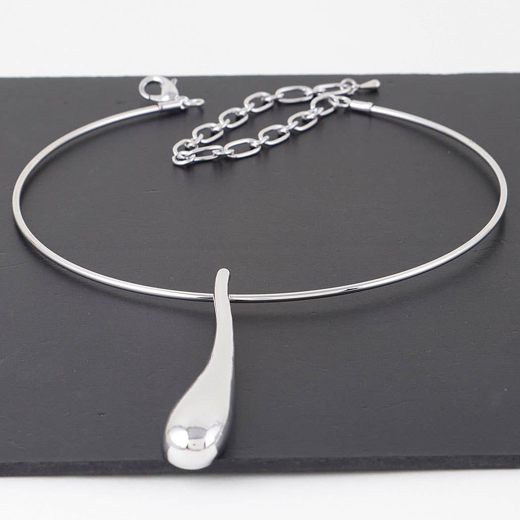 3AM BY H&D ACCESSORIES - Wholesale Pendant/Charm Necklace - Long Tear Drop Necklace2