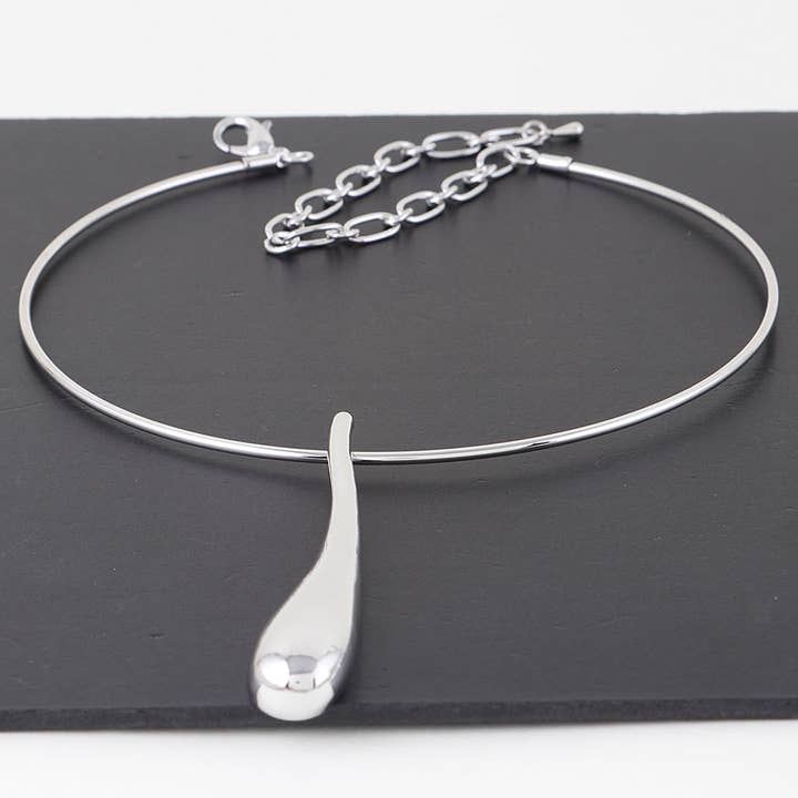 3AM BY H&D ACCESSORIES - Wholesale Pendant/Charm Necklace - Long Tear Drop Necklace2