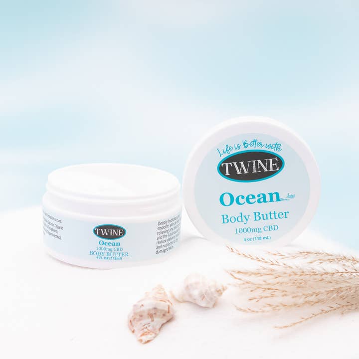 CBD Hydrating Ocean Body Butter Lotion - Summer Skin Care for wholesale by Twine