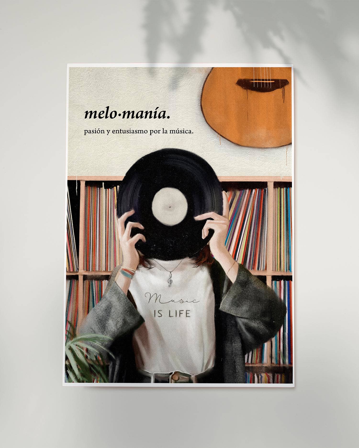 MENGANITAdecual - Wholesale Art Print - "Melomania" art print2