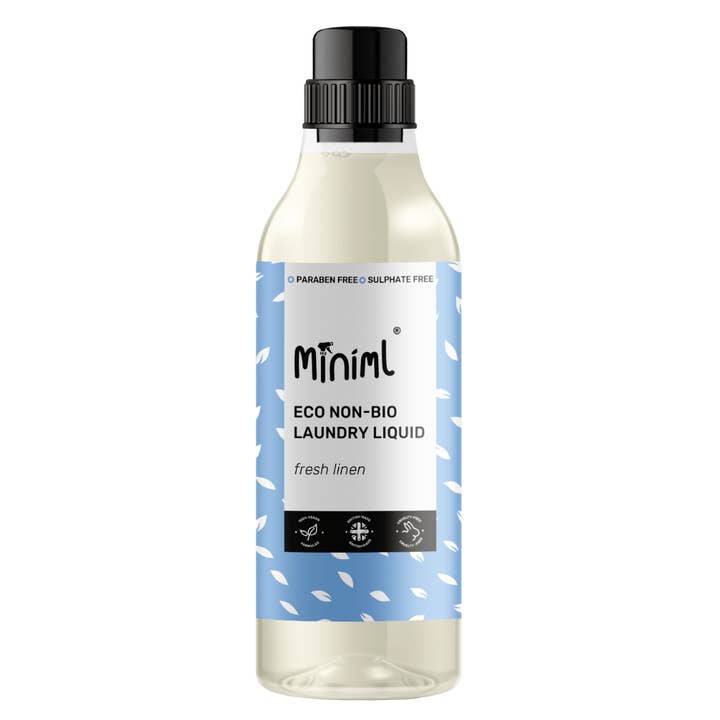 Miniml - Vendita all'ingrosso Detersivi liquido per bucato - Liquido per bucato - Fresh Linen - 12 x 1L PET