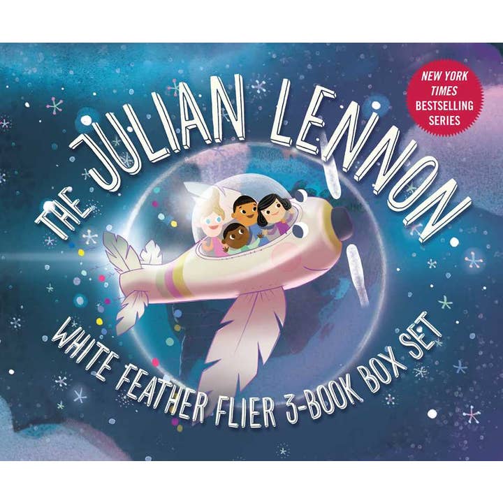 Simon & Schuster - Wholesale Early Reader Book (6-8) - Julian Lennon White Feather Flier 3-Book Box Set by Julian Lennon