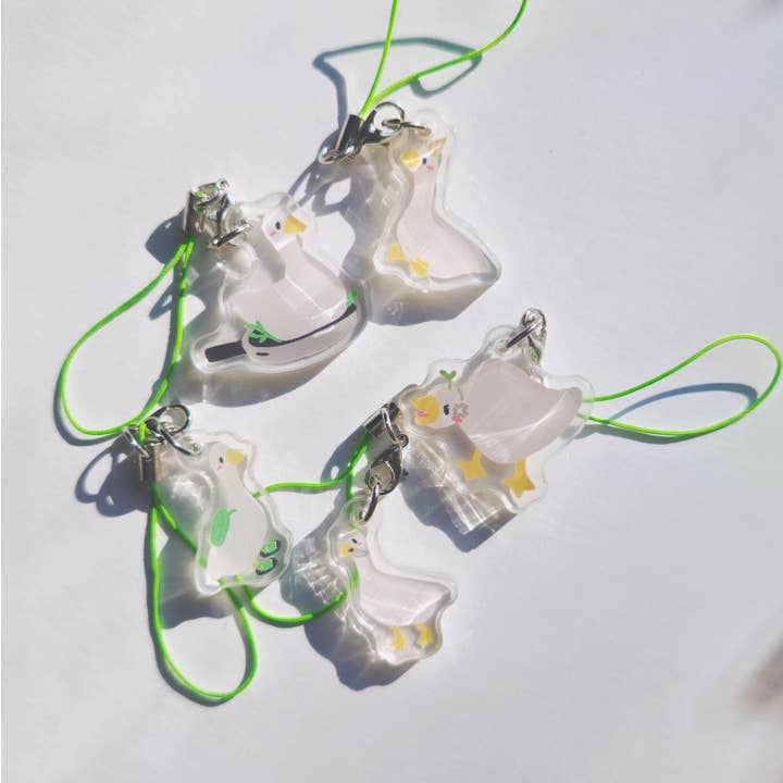 Silly Goose Cut Acrylic Phone Charms and other Purchase Wholesale phone fan. Free Returns & Net 60 Terms on Faire trending on Faire.