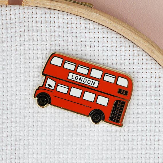 London Bus Magnetic Needle Minder for wholesale by Caterpillar Cross Stitch