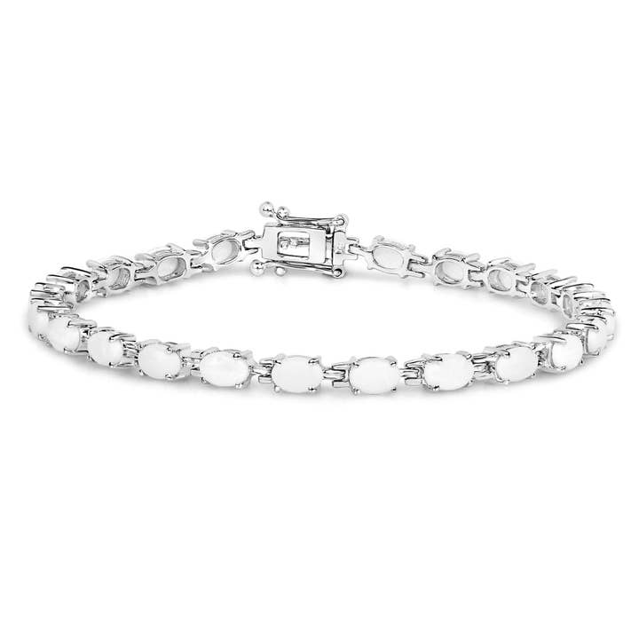 FCJ Jewelry LLC - Wholesale Tennis Bracelet - Genuine Opal Tennis Bracelet