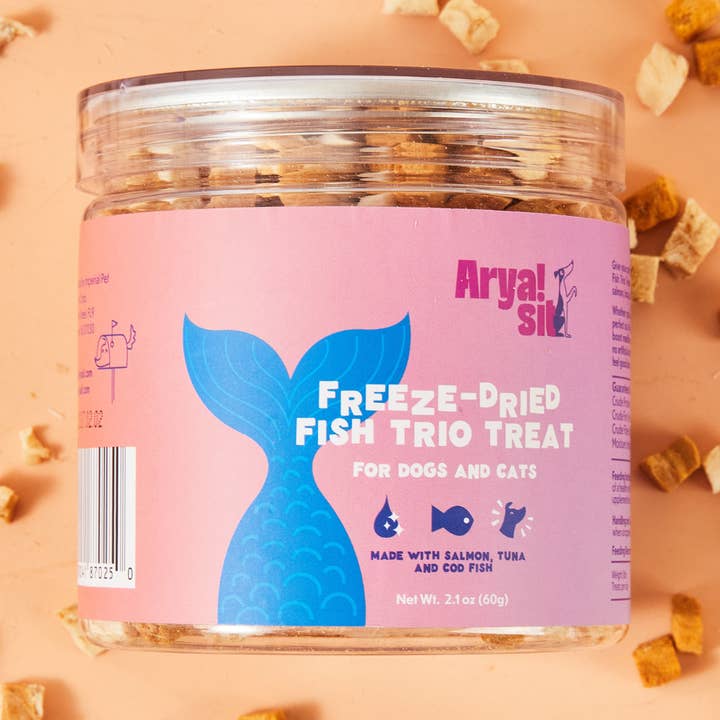 Freeze-Dried Fish Trio for wholesale by Arya Sit!