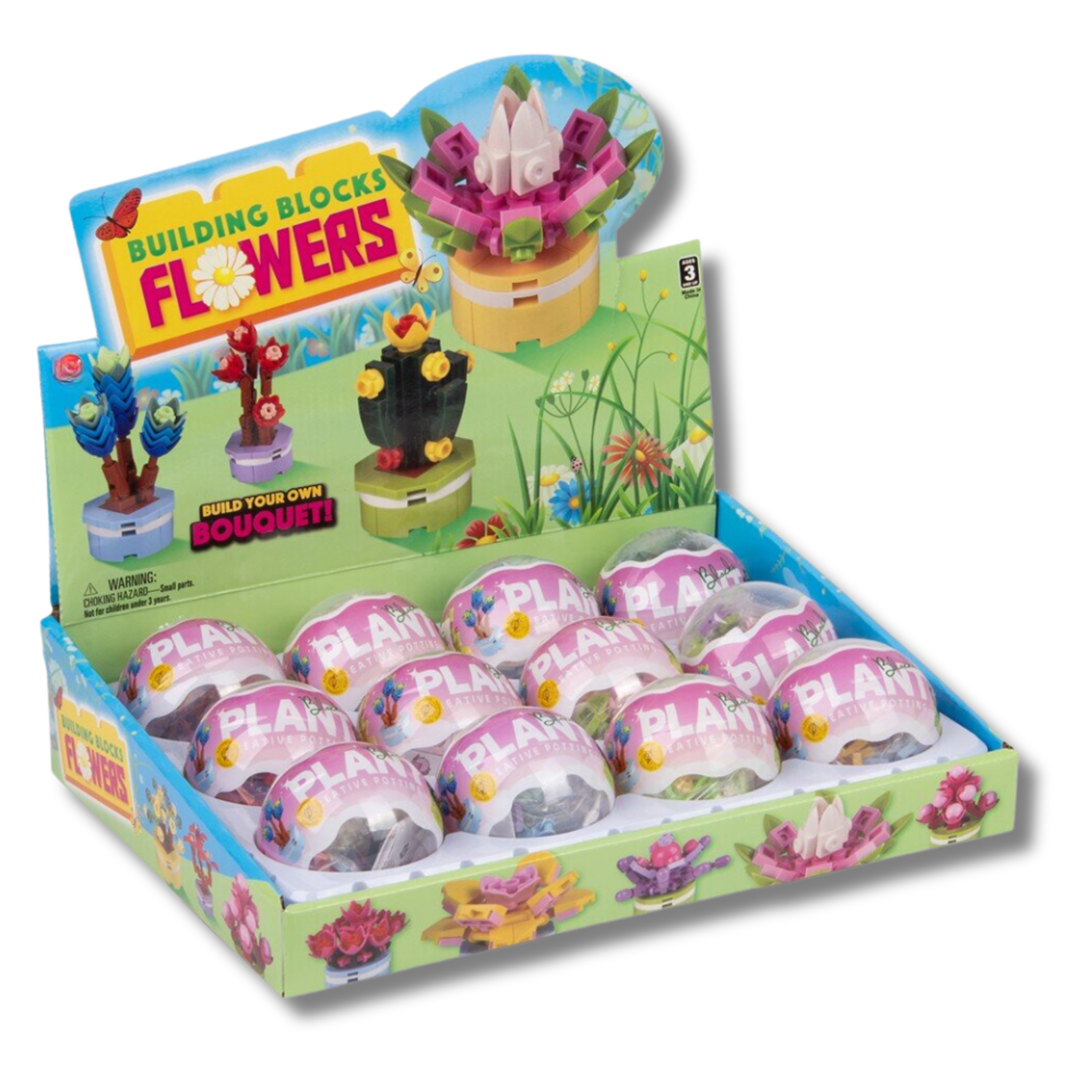 Pagdee Kids Juniors - Vendita all'ingrosso Set di costruzioni - Bambini - Set di Fiori Costruibili per le Vacanze per il Gioco Creativo dei Bambini3