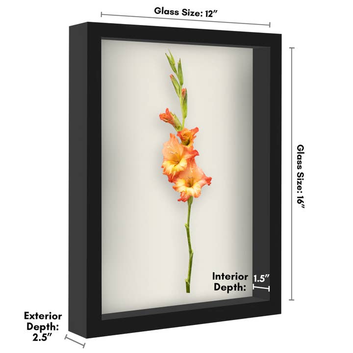 Americanflat - Wholesale Picture Frame - Americanflat Shadow Box Frame with Soft Felt Back27