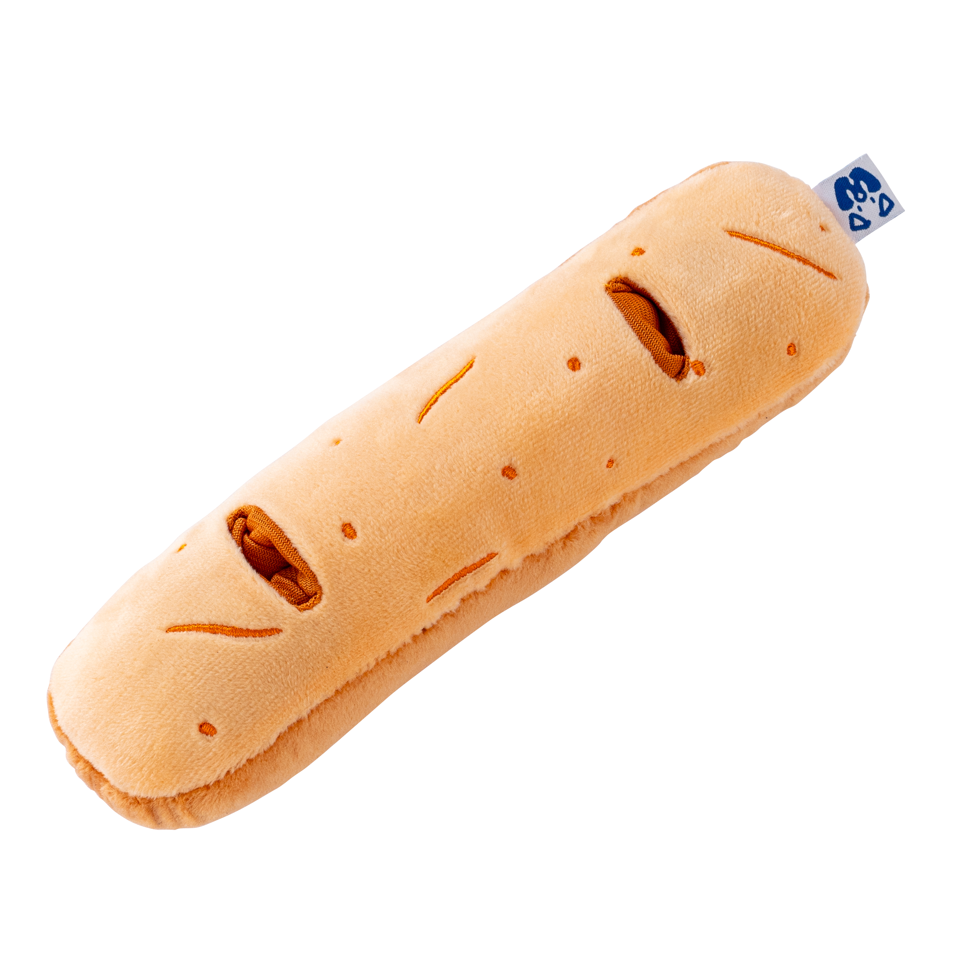 PAWTY Dog Toys - Wholesale Pet Plush Toy - Dog - PRETZEL & BAGUETTE (SET OF 2)2