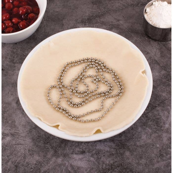 HIC - Harold Import Co. - Wholesale Kitchen Tool/Gadget - Mrs. Anderson's Baking Pie Weight Chain, 6ft2